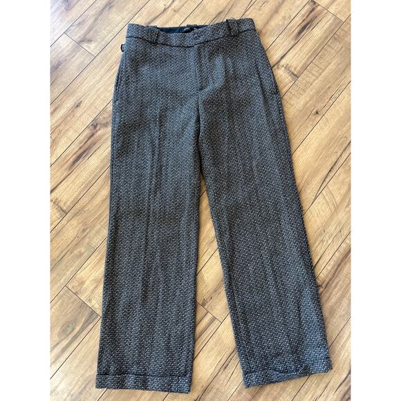 NWT Banana Republic size 10 tweed wool blend pants